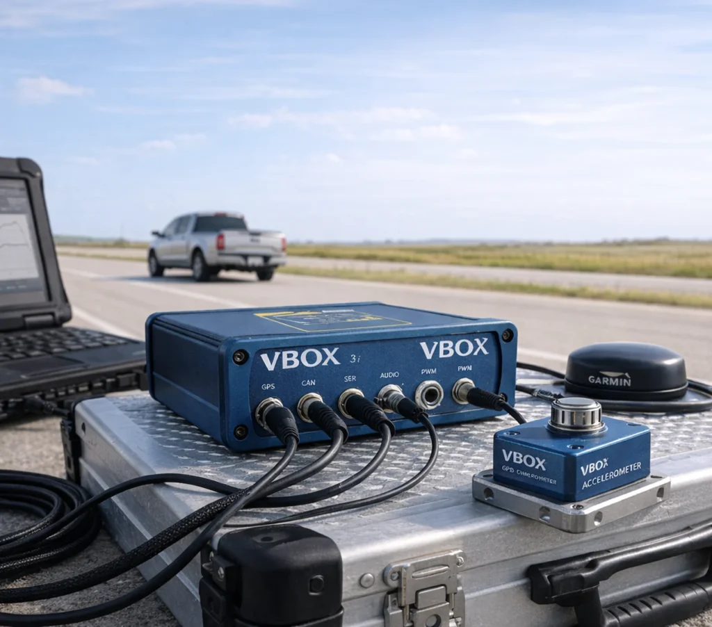 RACELOGIC VBOX GPS data logger and accelerometer device