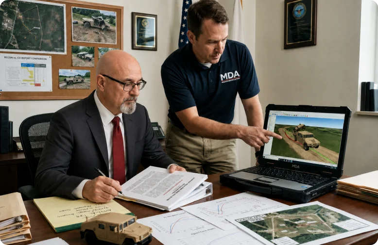 Forensic Reconstruction Expert for Military Court-Martial Proceedings